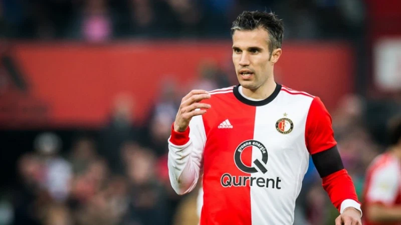 Robin van Persie afwezig op woensdagochtendtraining