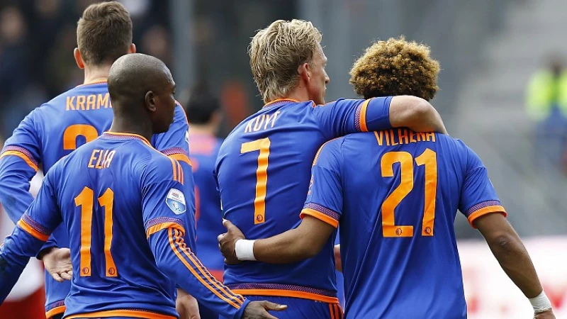 Kuyt: 'Plek drie en de beker volledig in eigen hand'