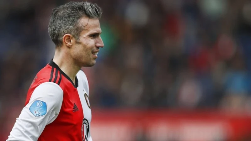 Van Persie baalt van ontbreken belofteteam Feyenoord in Eerste Divisie