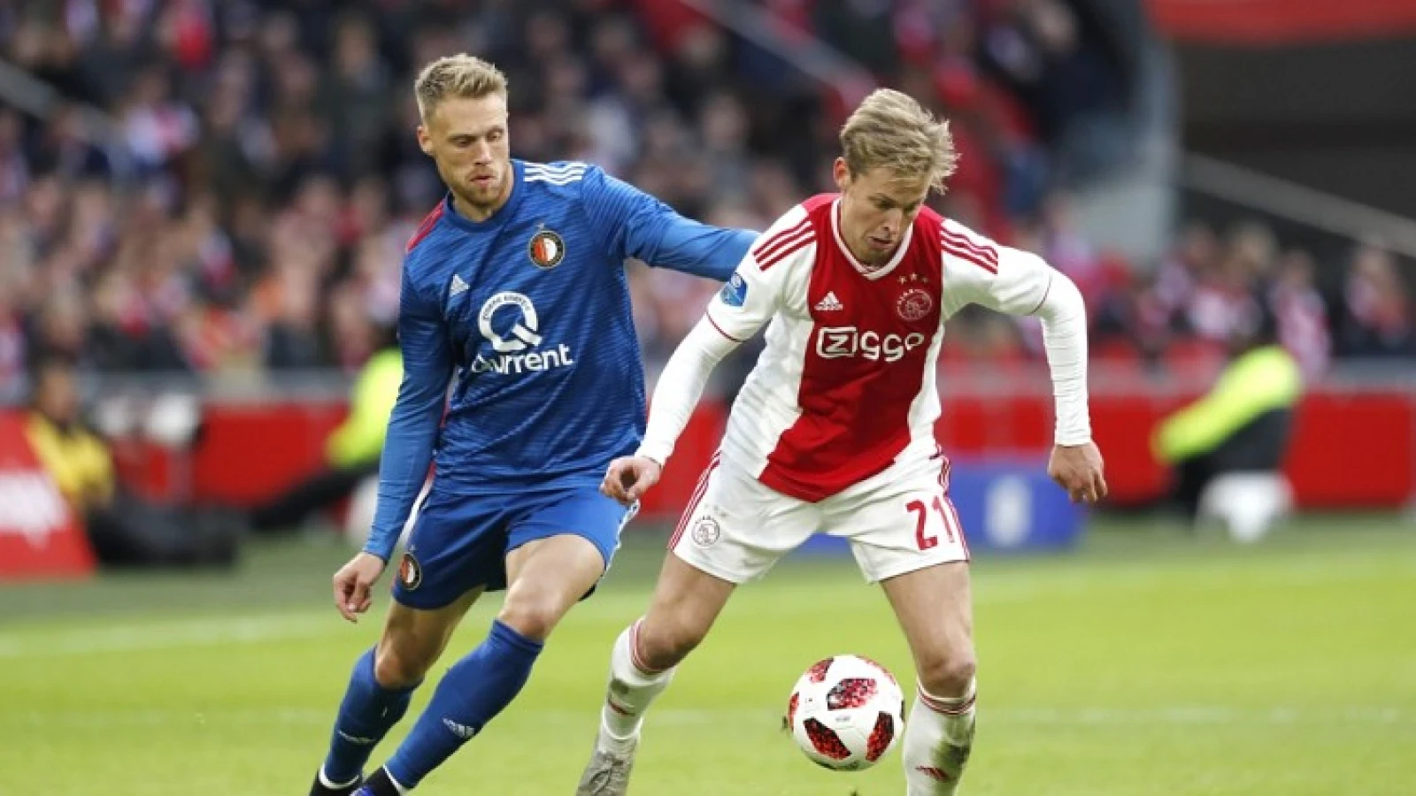 Kansloze nederlaag Feyenoord in Johan Cruijff ArenA