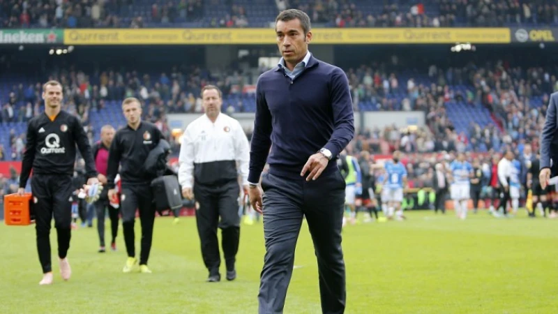 Van Bronckhorst: 'Dat blijft hangen'