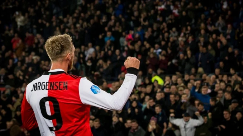 Jørgensen: 'Ik ben gelukkig en ik geniet van het voetbal'