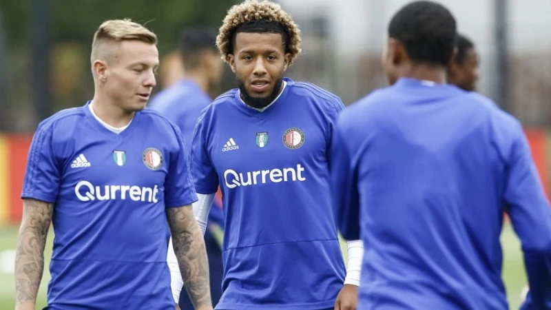 Feyenoord traint met slechts negen veldspelers