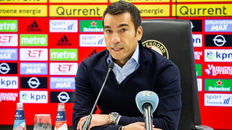 Van Bronckhorst: 'Dan kan het een hele mooie week worden'