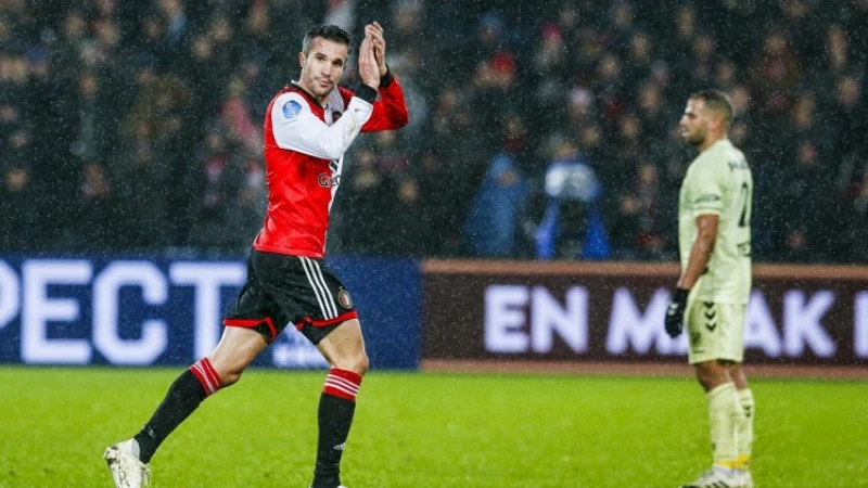 Van Persie vertelt wie hij hoopt te loten in de volgende ronde van de TOTO KNVB Beker