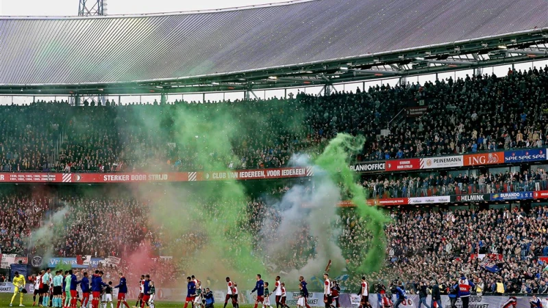 Foto uit De Kuip wint prijs: 'Het is sfeerverhogend'