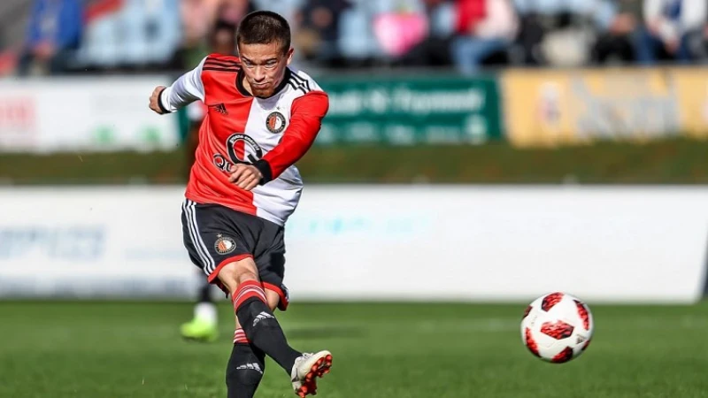 Jong Feyenoord start vandaag in de kampioenspoule van beloftencompetitie