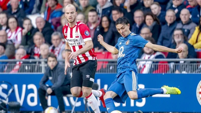 Feyenoord speelt na spannende slotfase gelijk tegen PSV