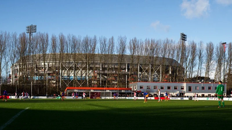 Feyenoord A1 in knotsgekke topper naast PSV A1