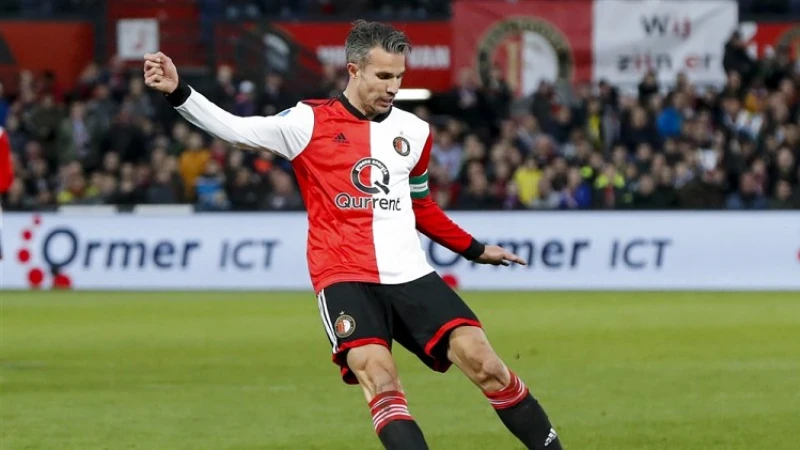 Robin van Persie lijkt ook uitwedstrijd tegen VVV-Venlo te missen