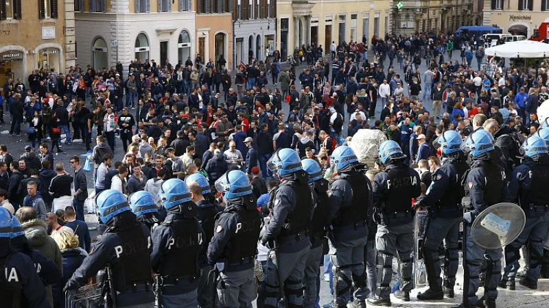 Feyenoord-hooligans voor de rechter in Rome