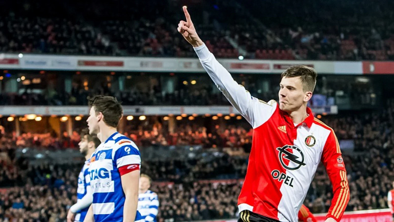 Feyenoord houdt na moeizame wedstrijd toch de punten in eigen huis