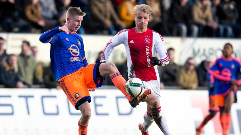 Feyenoord A1 verliest mini-Klassieker 