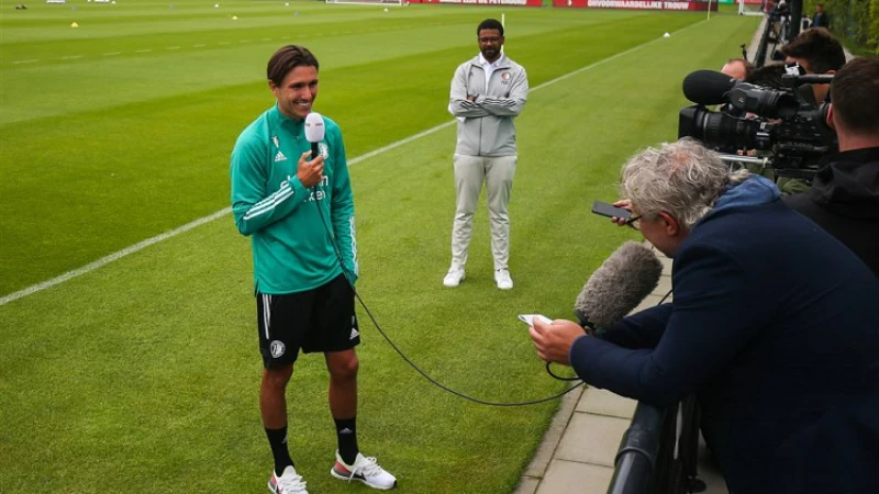 Steven Berghuis terug op trainingsveld