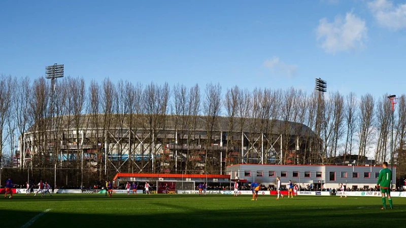 Kantine van Sportclub Feyenoord voor de bekerfinale geopend