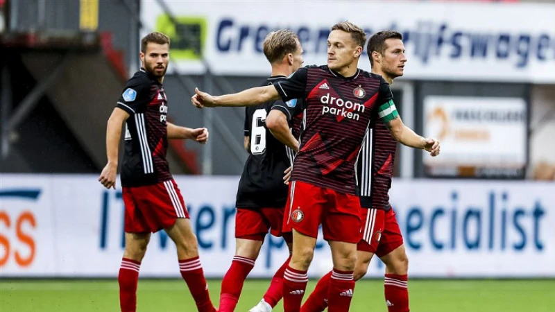 STAND | Feyenoord blijft op de vijfde plaats