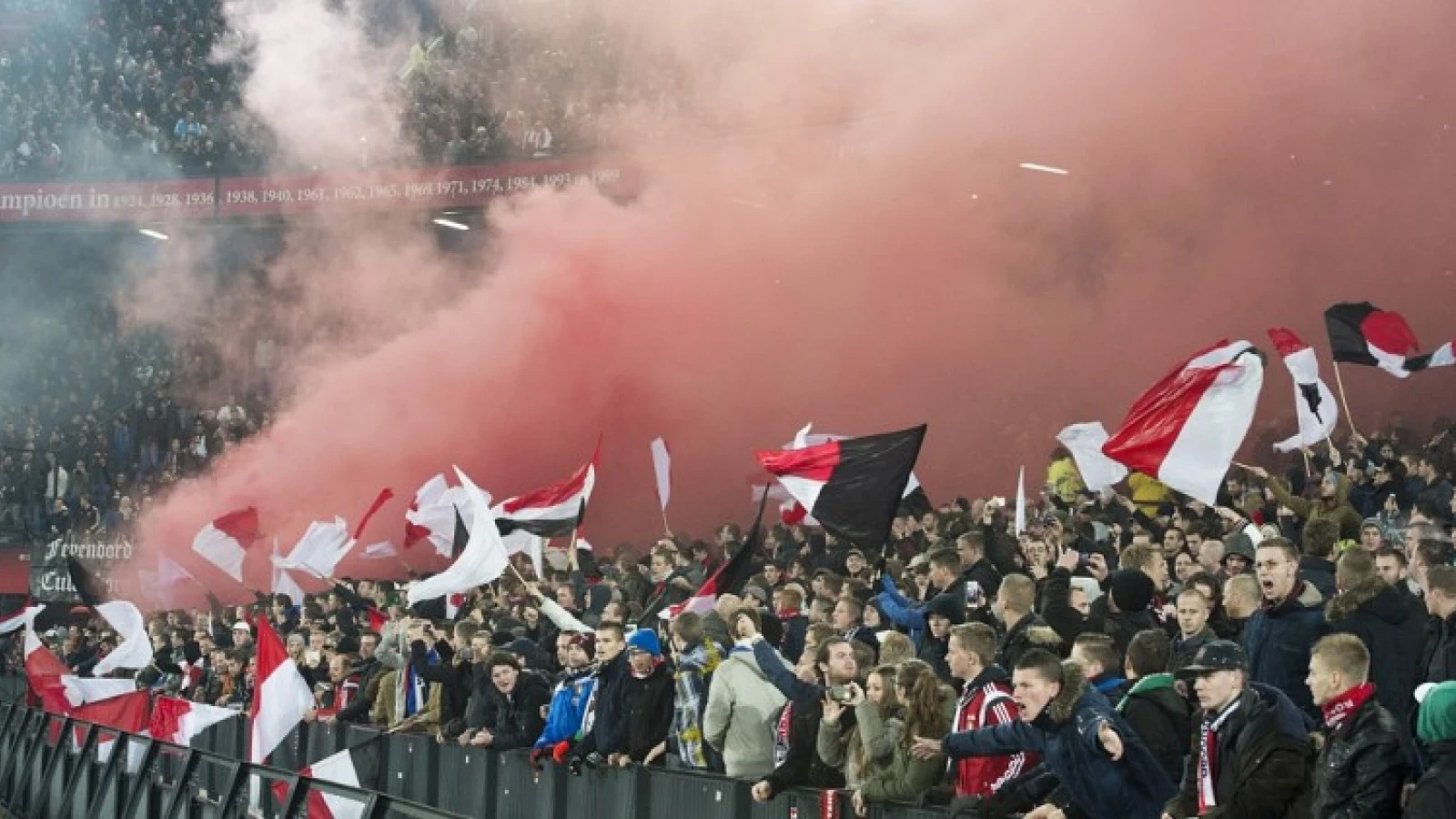 Feyenoordsupporters aangehouden voorafgaand aan finale