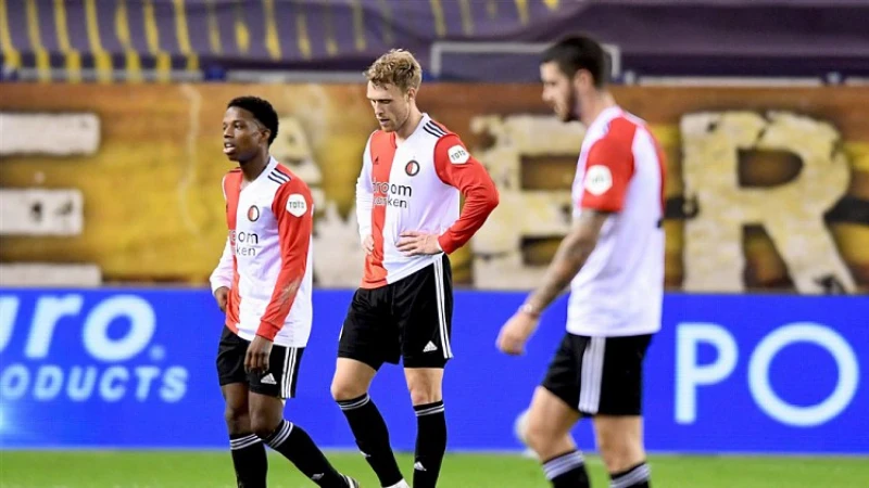 STAND | Feyenoord zakt weer naar vierde plek