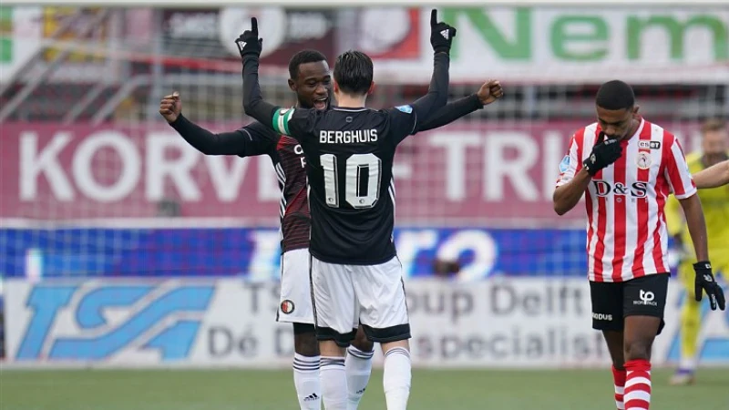 Feyenoord wint stadsderby van Sparta