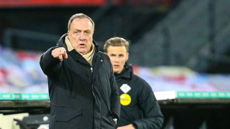 Advocaat: 'Zeker tegen PSV is het een uitstekende prestatie van de jongens'