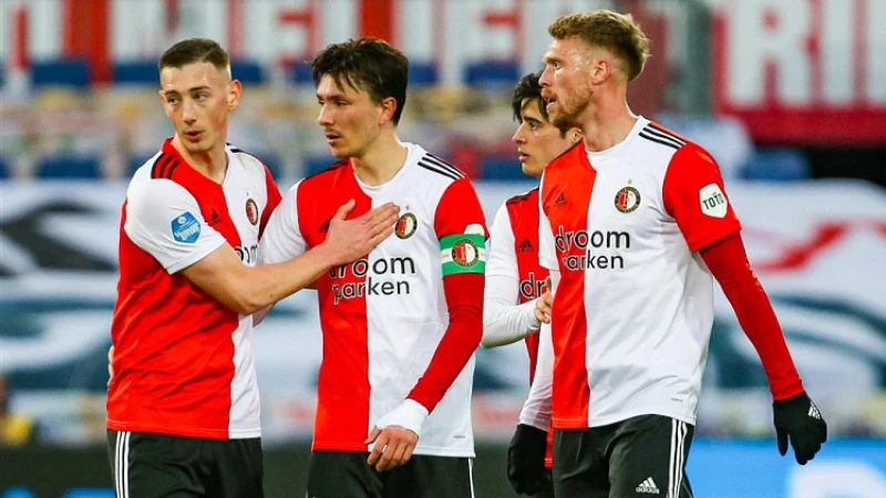 STAND | Feyenoord op vijfde plek