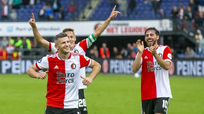 Twee Feyenoorders in Eredivisie elftal van de maand augustus