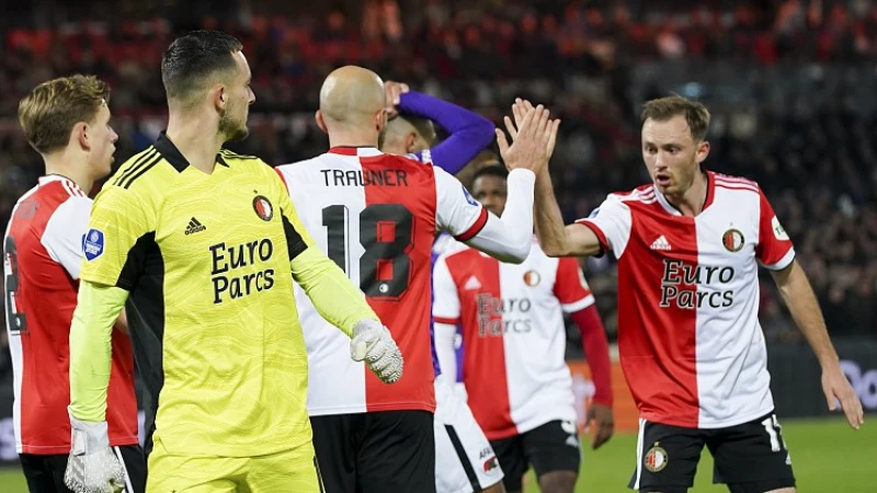 Drie spelers Feyenoord in elftal van de week