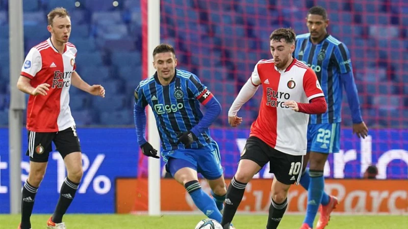 Feyenoord verliest onnodig van Ajax in eigen Kuip