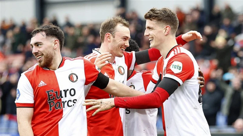 Gemakkelijke overwinning voor Feyenoord in stadsderby tegen Sparta