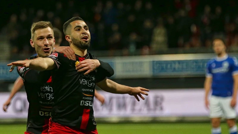 HUURLINGEN | Azarkan met schitterende goal en mooie assist belangrijk voor Excelsior