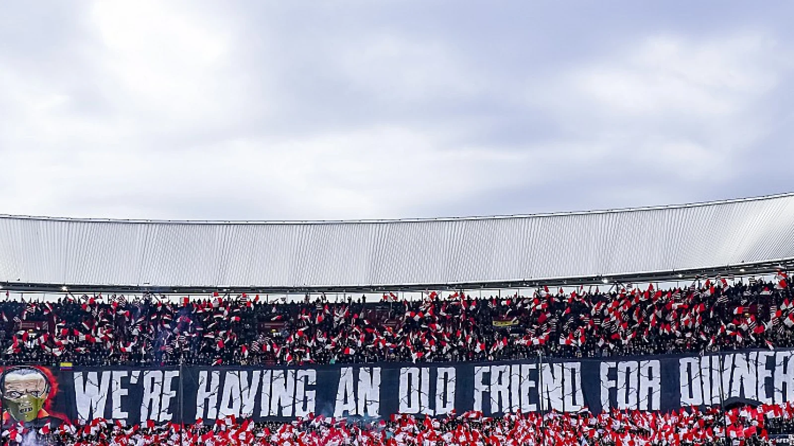 'Je merkte aan alles dat dit een kwartfinale was want de spelers leken haast onder hoogspanning te staan.' 