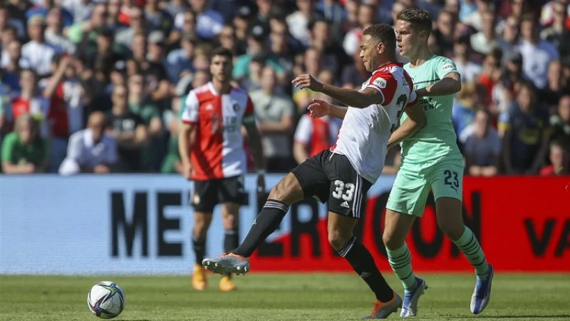 Feyenoord speelt in De Kuip gelijk tegen PSV