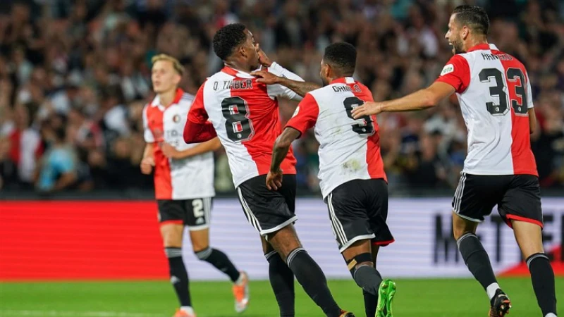 Ruime overwinning voor Feyenoord tegen FC Emmen