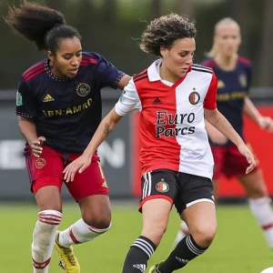 Feyenoord Vrouwen 1 verliest in Eindhoven van PSV Vrouwen