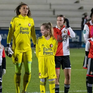 Feyenoord Vrouwen 1 wint en sluit eerste seizoenshelft af