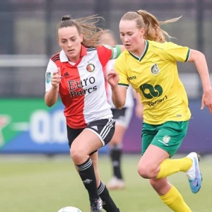 VV Alkmaar en Feyenoord Vrouwen 1 in evenwicht