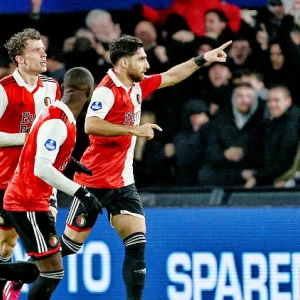 Eén Feyenoorder in team van de maand eredivisie