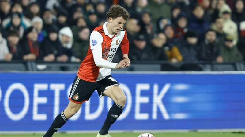 'Feyenoord wil contract Mats Wieffer verlengen'