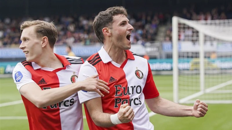 Santiago Gimenez evenaart record in Eredivisie