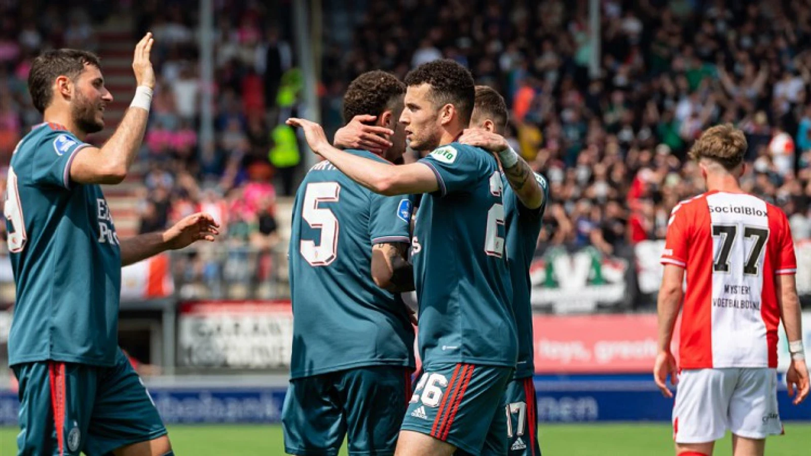 Feyenoord weet uitwedstrijd tegen FC Emmen te winnen