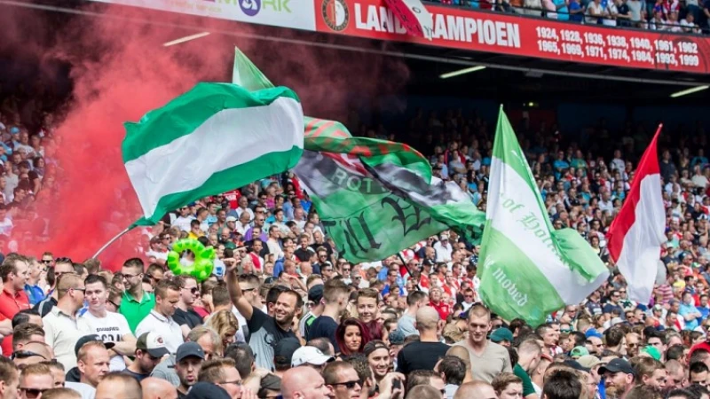 Geen sfeeractie tijdens Feyenoord - Manchester United