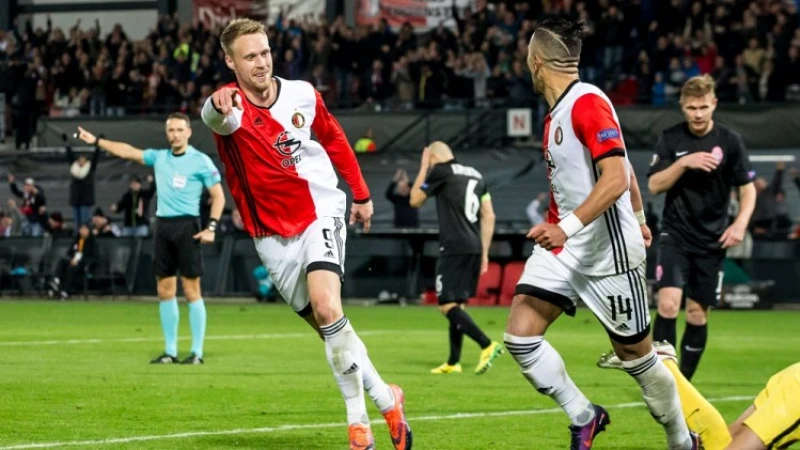 Degelijk Feyenoord wint van Zorya Luhansk