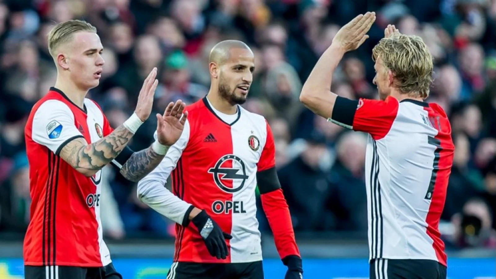 FOTO | Twee Feyenoorders trainen ook op vakantie