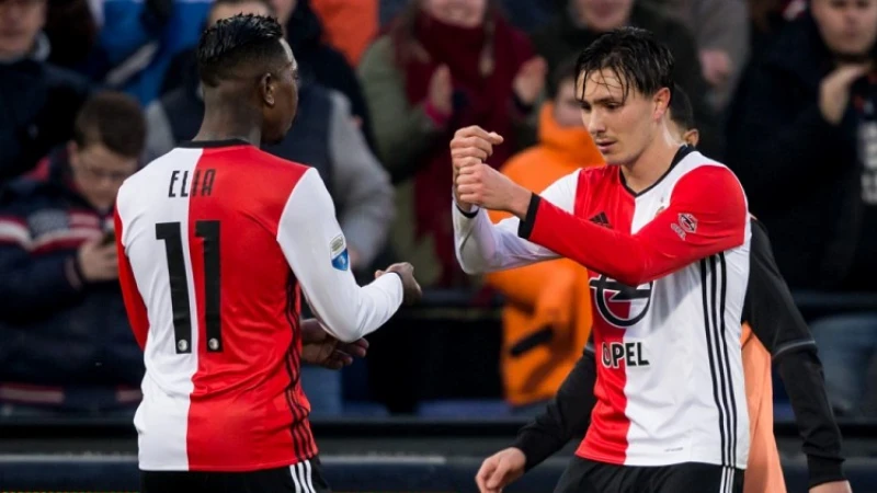 Overtuigend Feyenoord wint gemakkelijk van NEC