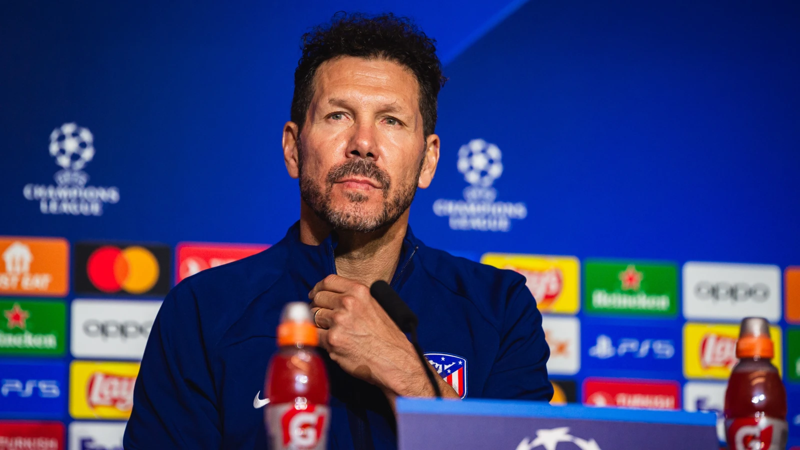 Simeone zag zijn ploeg het lastig hebben