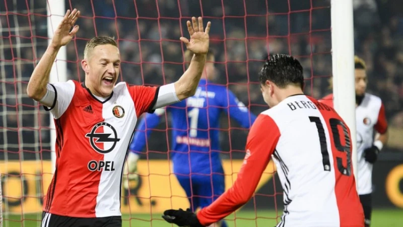 Sprankelend Feyenoord wint gemakkelijk van FC Groningen