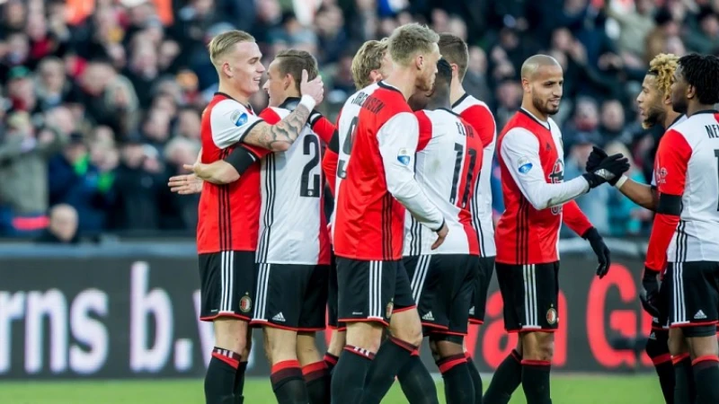 Veel scouts op de tribune voor Feyenoorder