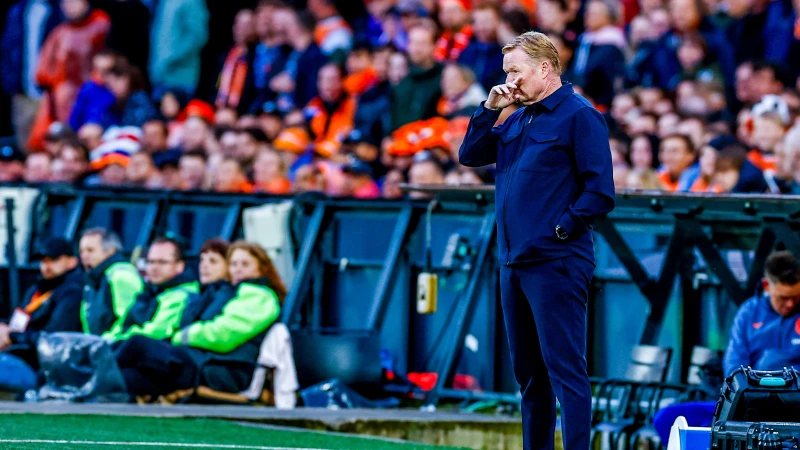 Koeman zet streep door naam Feyenoorders als vervanger De Jong