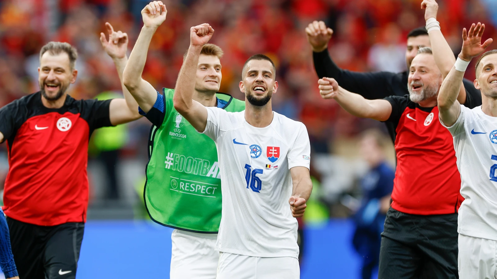 Volop lof voor Hancko in Slowakije na optreden tegen België