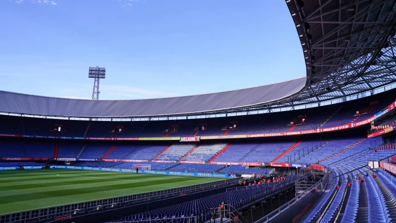 Feyenoord start Eredivisie met thuiswedstrijd op zaterdag tegen Willem II